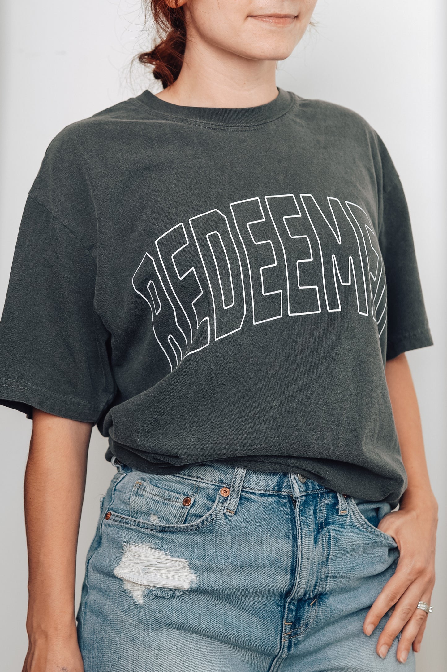 Bold Redeemed print close-up