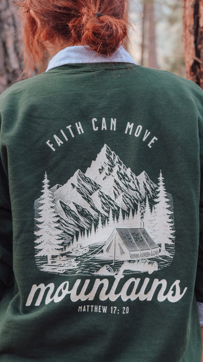 Forest Green Christian Crewneck