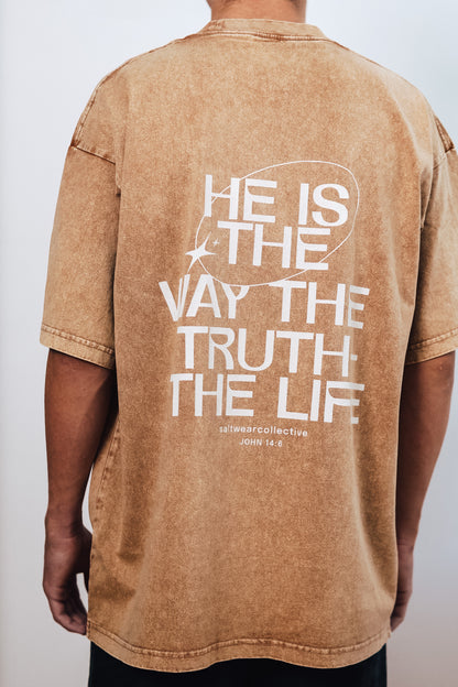 Faith-based mineral wash t-shirt
