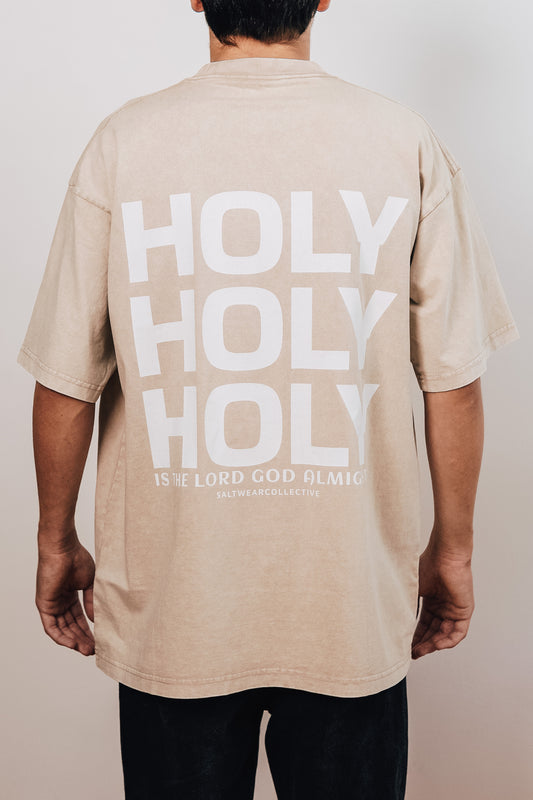 Holy Holy Holy Mineral Wash T-Shirt - Back View