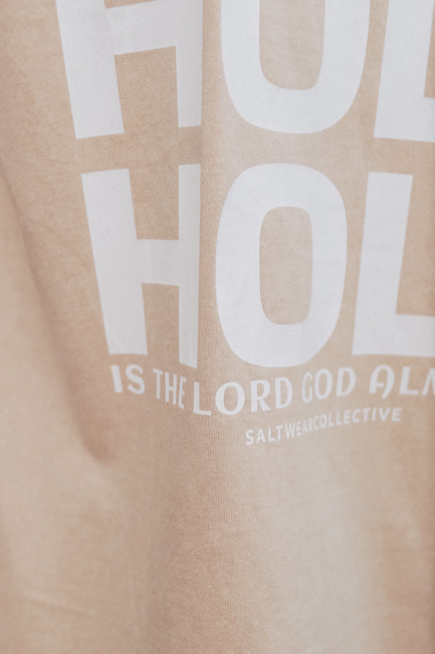 Holy Holy Holy Mineral Wash T-Shirt - Back View