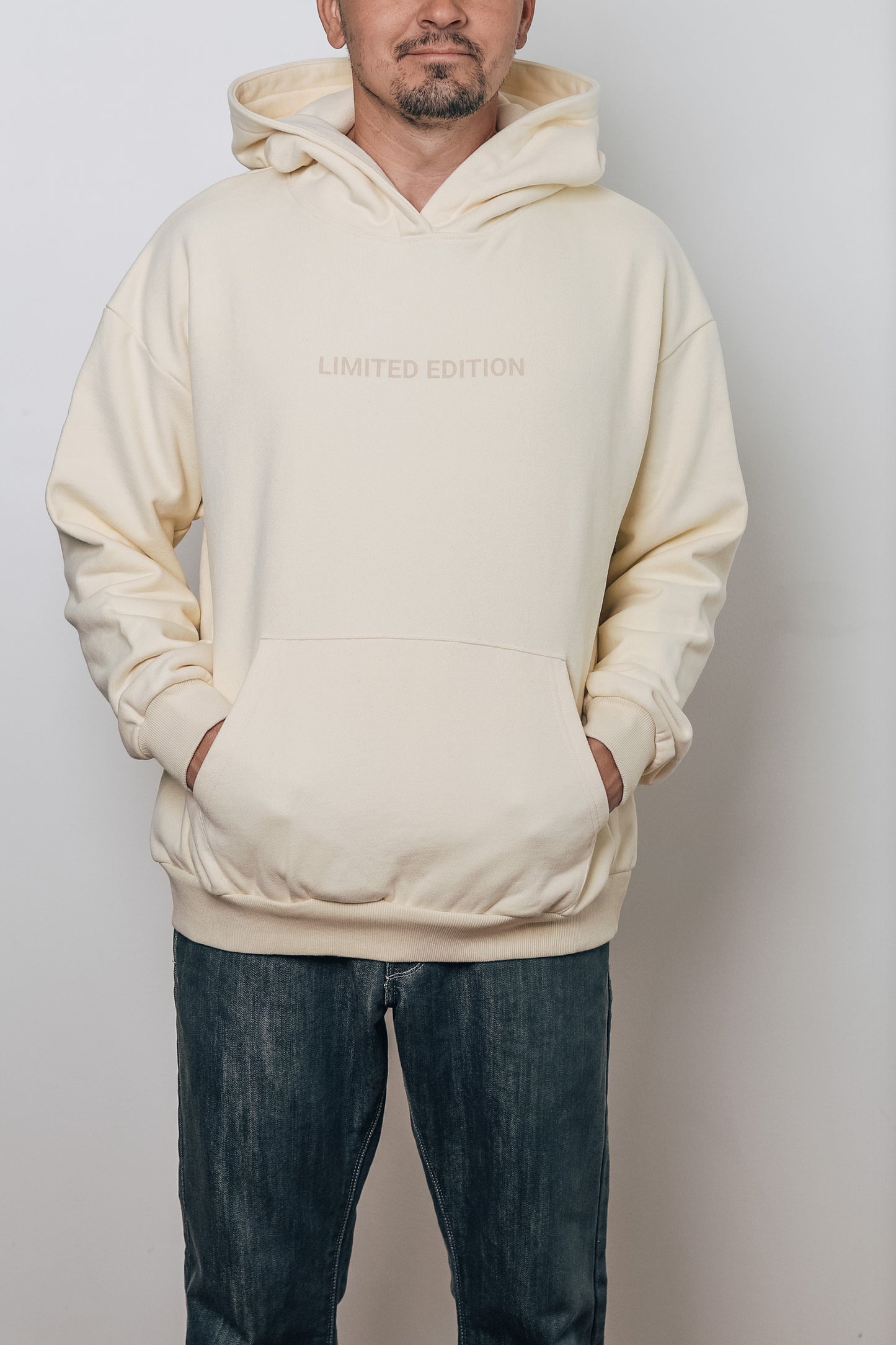 100% cotton Christian oversized hoodie with Jeremiah 1:5 verse