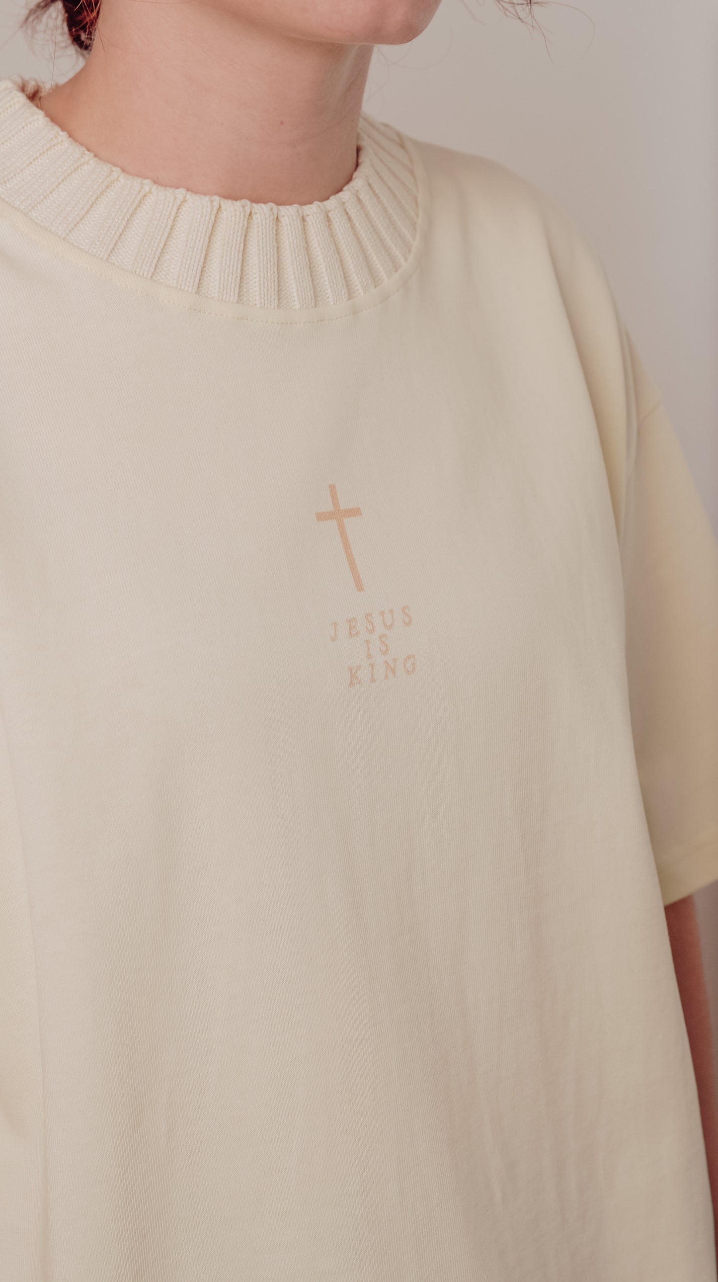 Jesus is King Extra Heavyweight T-Shirt - Oversized Fit