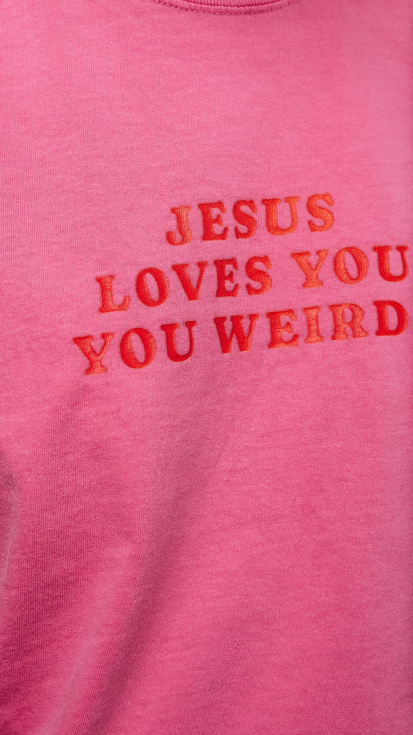 Jesus Loves You! You Weirdo!! Vintage Wash Tee | SaltWear Collective