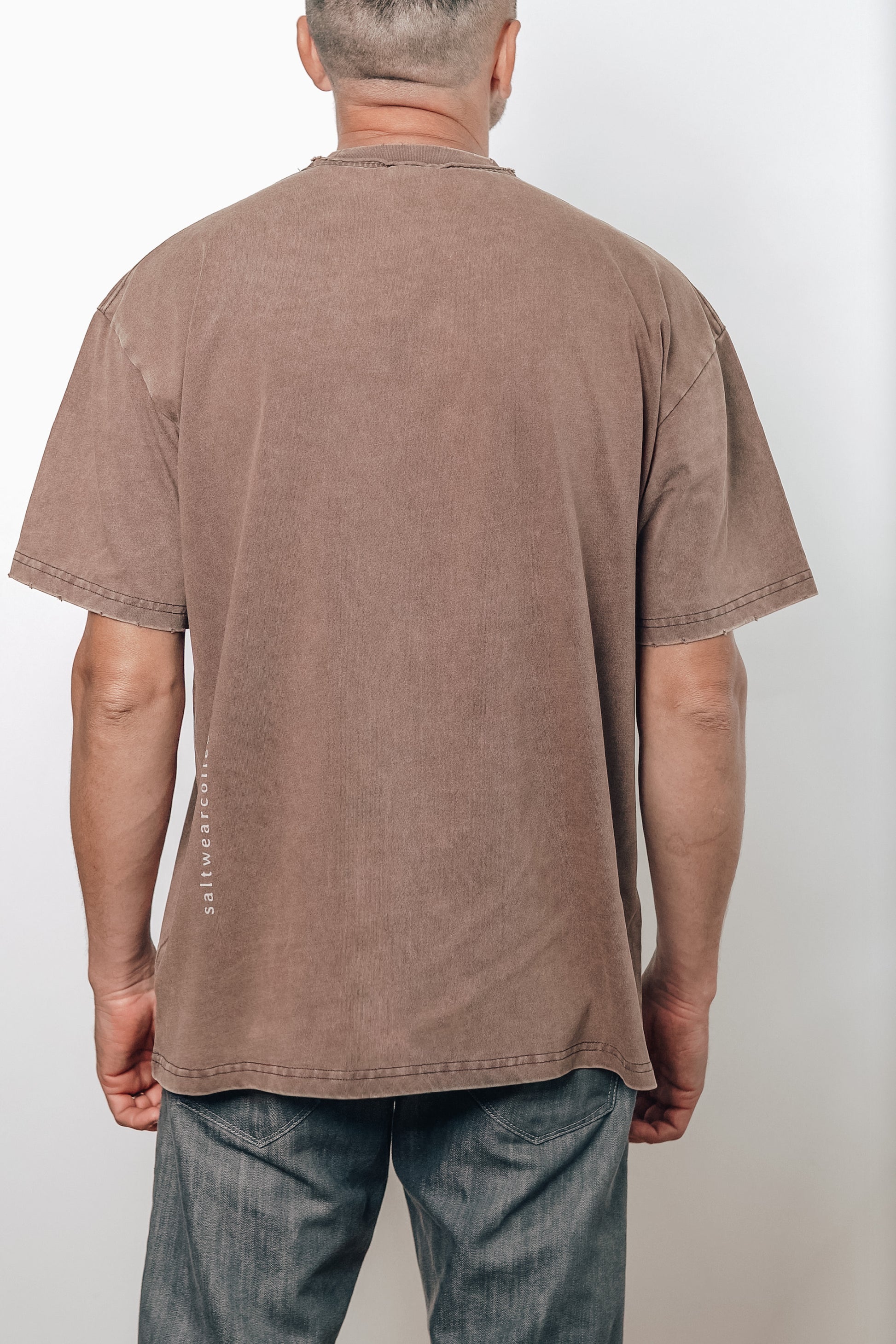 BACK VIEW LET GO AND LET GOD FAITH BASED TEE