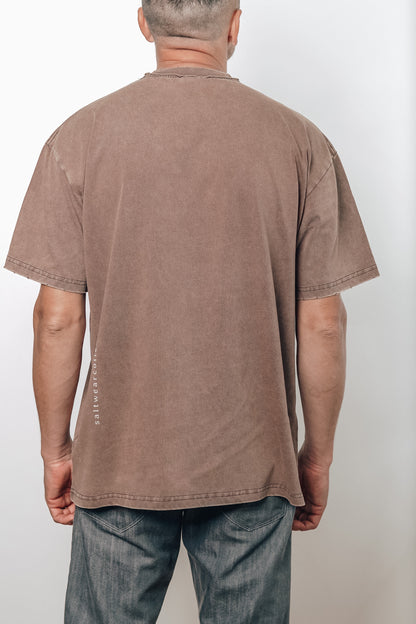 BACK VIEW LET GO AND LET GOD FAITH BASED TEE
