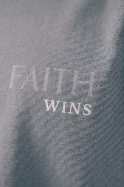 CLOSE UP faith over fear tshirt christian apparel