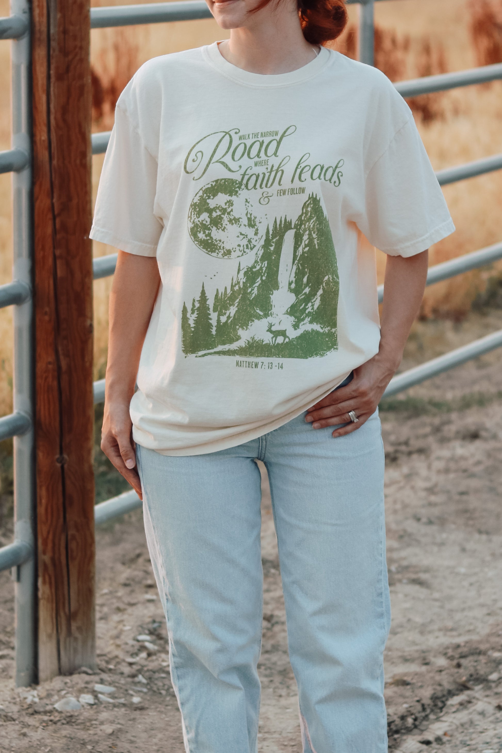 Vintage-inspired faith-based apparel