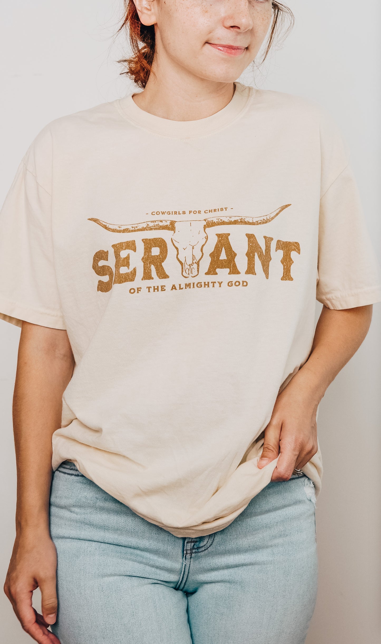 Faith-Based Cowgirl Style Tee